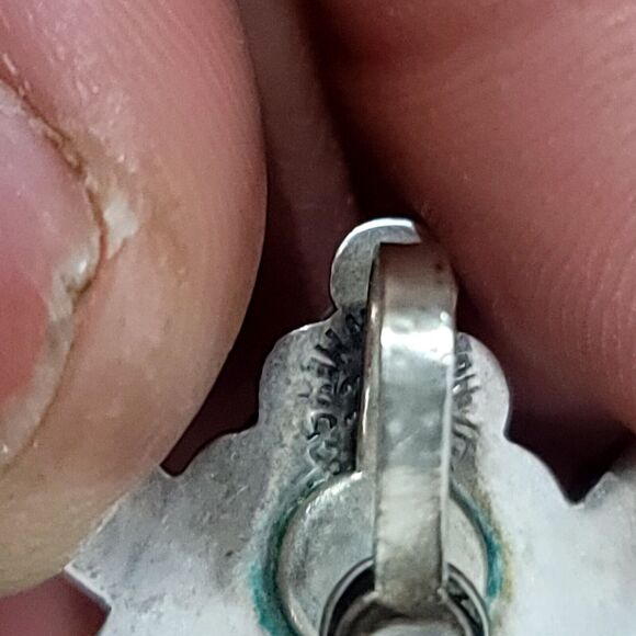 Sterling Silver Grape Cluster Screw Back Earrings 4.9g - Picture 8 of 11